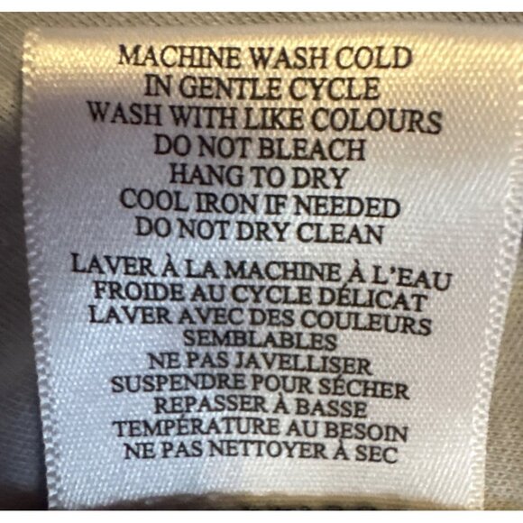 English Laundry Dress Shirt Men XXL Long Sleeve Button Down Geometric Navy White - Picture 7 of 9